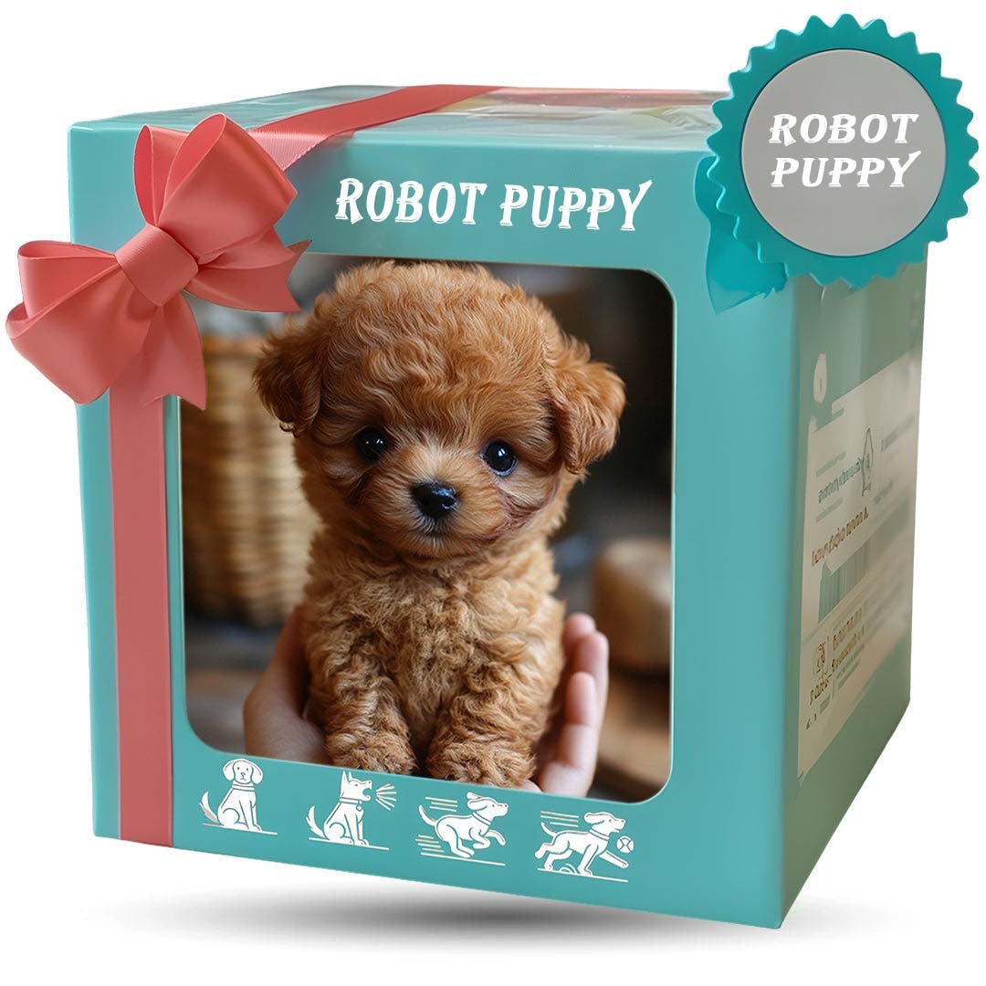 Wearclo | Interactive Plush Dog with Realistic Movements – For Children & Seniors