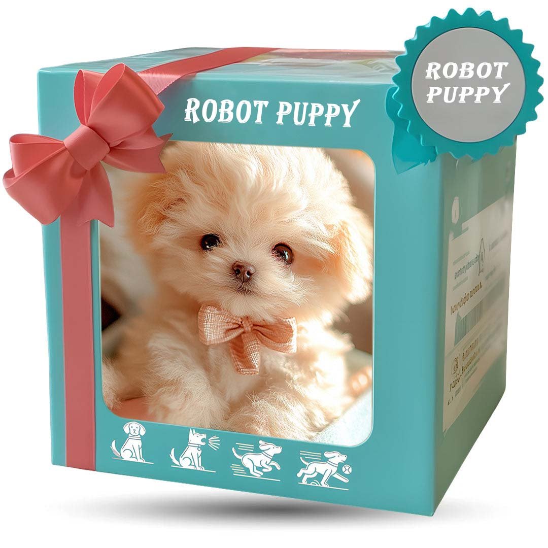 Wearclo | Interactive Plush Dog with Realistic Movements – For Children & Seniors