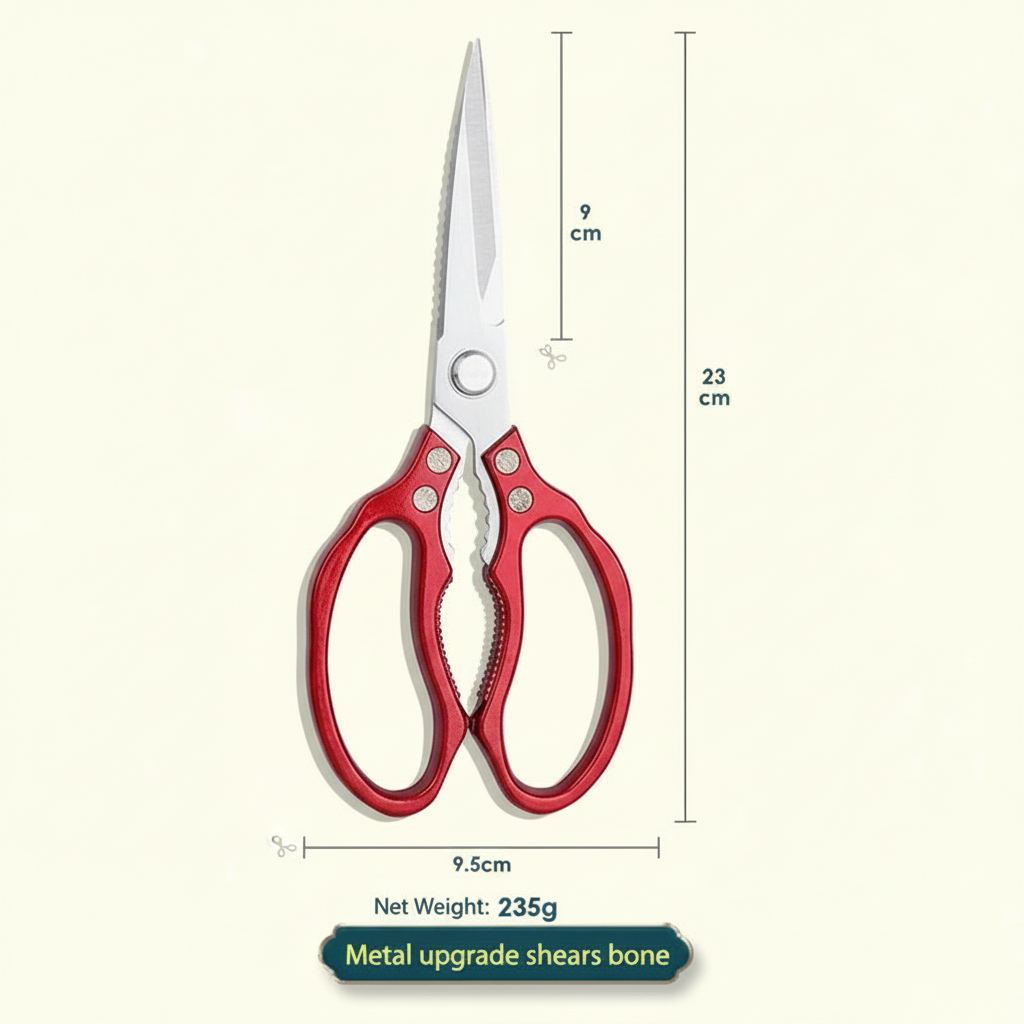 Wearclo | Japanese Stainless Steel Ultimate Task Kitchen Scissors