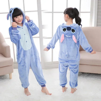 Wearclo | Girls' Cozy Character Hooded Pajama