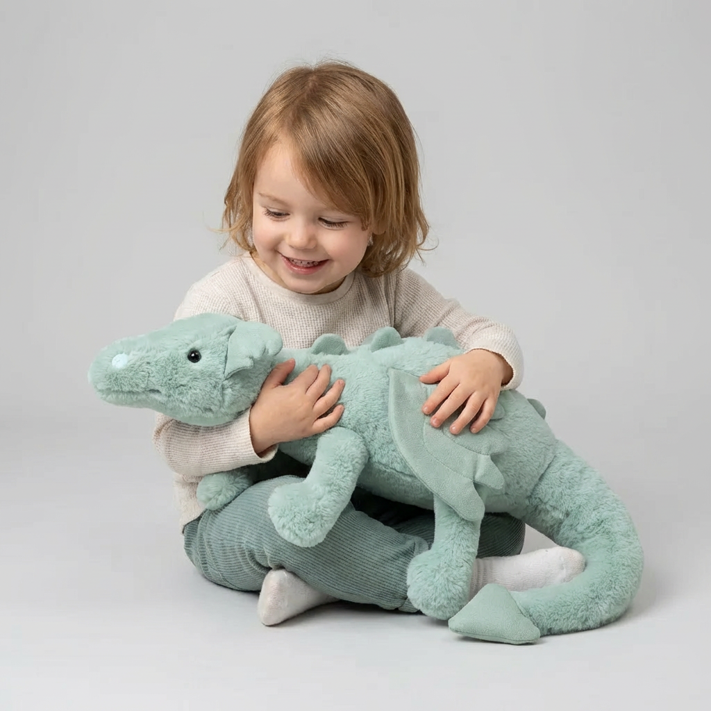 Wearclo | Kids' Plush Dragon Toy with Wings