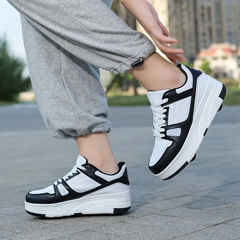 Wearclo | Kids' Roller Shoes with Double Wheels