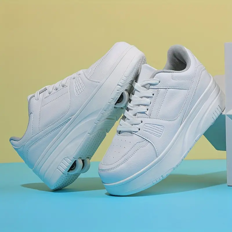Wearclo | Kids' Roller Shoes with Double Wheels