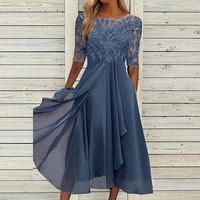Wearclo | Elegant Lace Party Dress