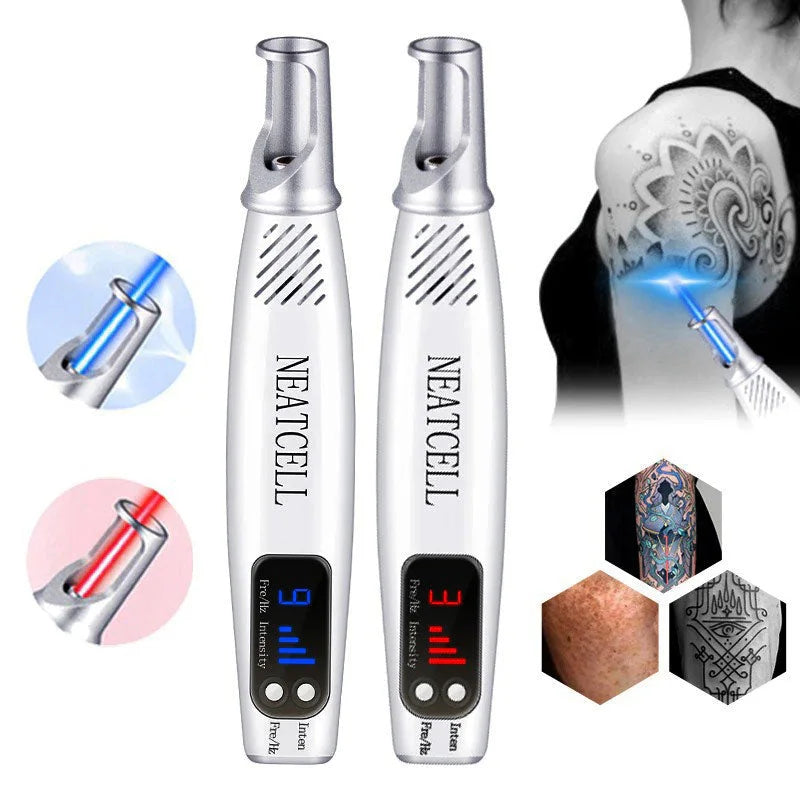 Wearclo | Laser Removal Pen | Laser Tattoo Removal Red & Blue