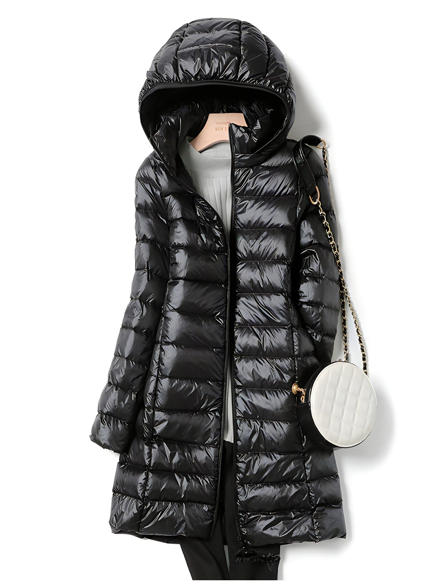 Wearclo Long Down Jacket for Women