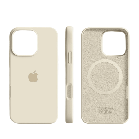 Wearclo | MagneSoft Luxe Silicone Case | MagSafe Compatible & Thin | iPhone