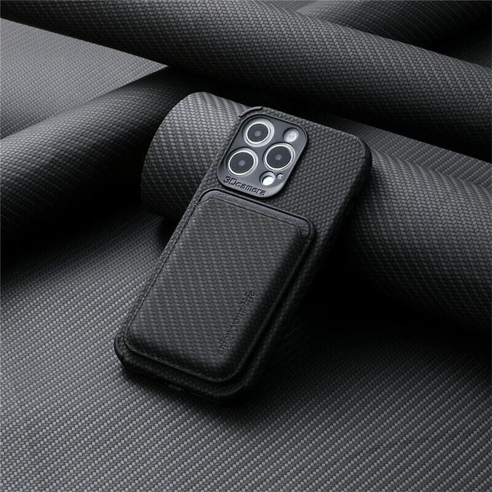 Wearclo | MagSafe Wallet Case | iPhone Magnetic Card Holder | Slim Design