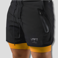 Wearclo | Men's Dual-Layer Athletic Shorts