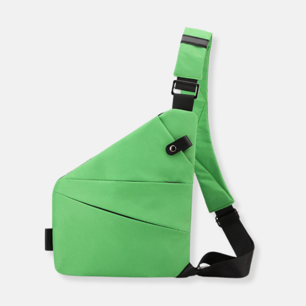 Wearclo | Men's Anti-Theft Shoulder Bag with Hidden Zippers