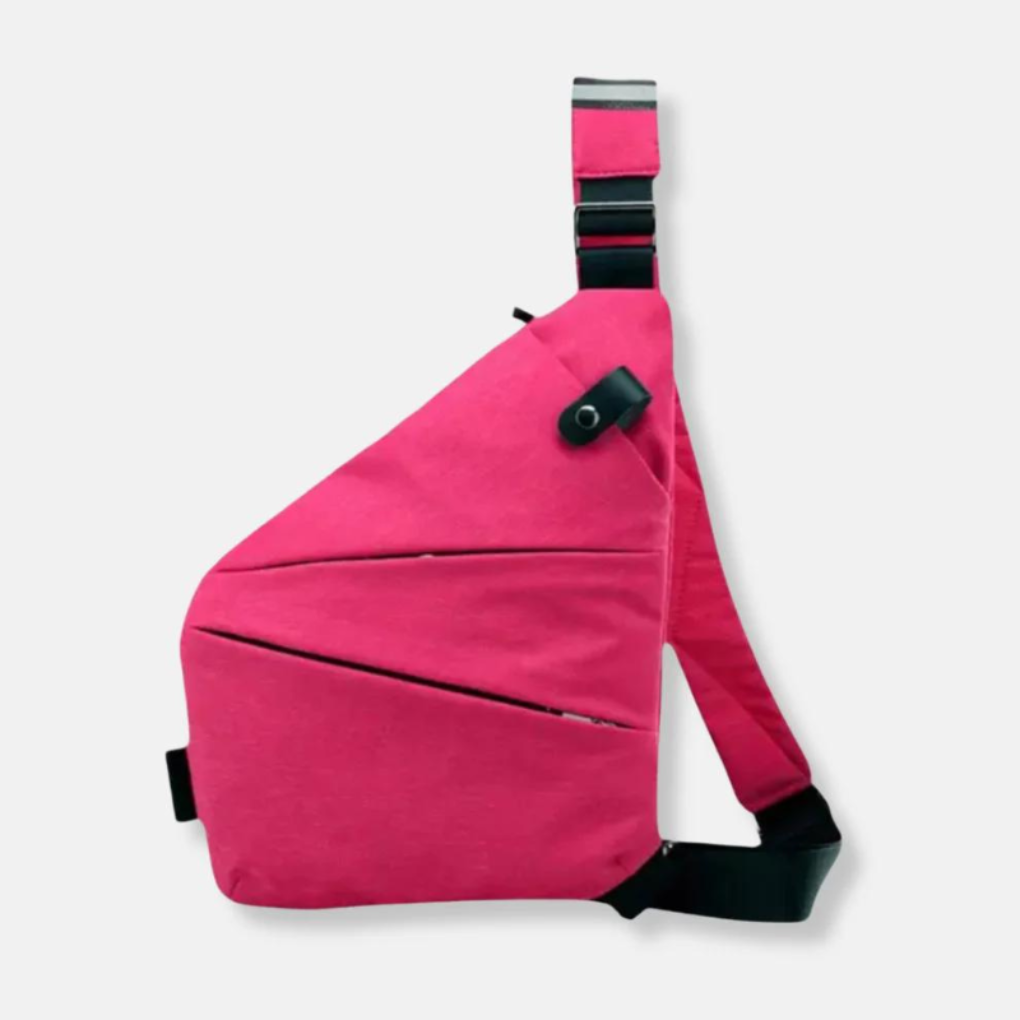 Wearclo | Men's Anti-Theft Shoulder Bag with Hidden Zippers