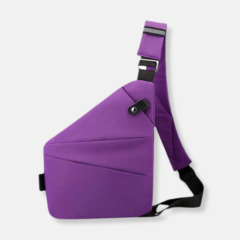 Wearclo | Men's Anti-Theft Shoulder Bag with Hidden Zippers