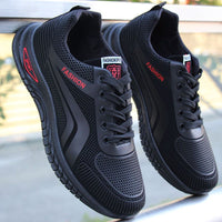 Wearclo | All-Weather Athletic Sneakers with Flame Detail