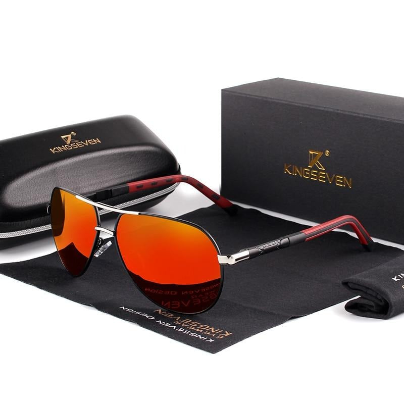 Wearclo | Men's Aviator Polarized Sunglasses