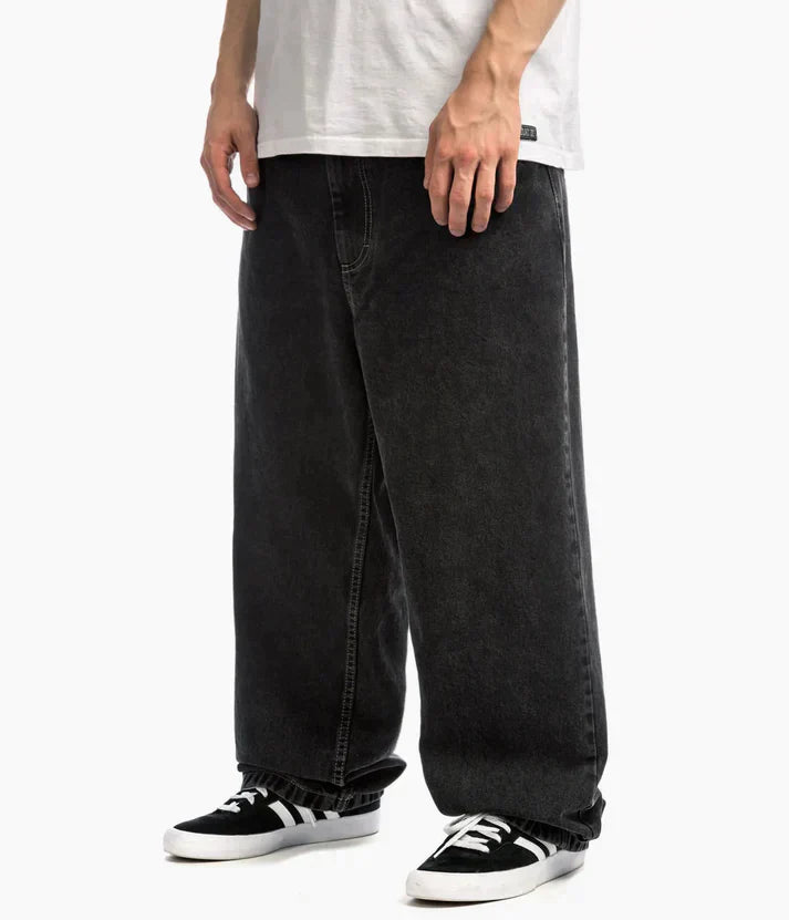 Wearclo | Men's Baggy Jeans | Wide Leg Skater Denim