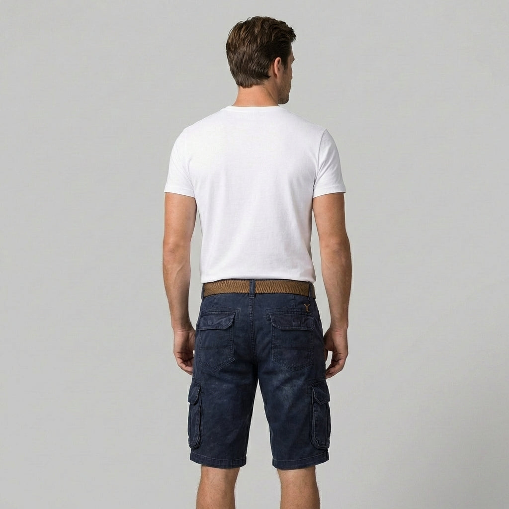 Wearclo | Men's Cargo Shorts with Multiple Pockets