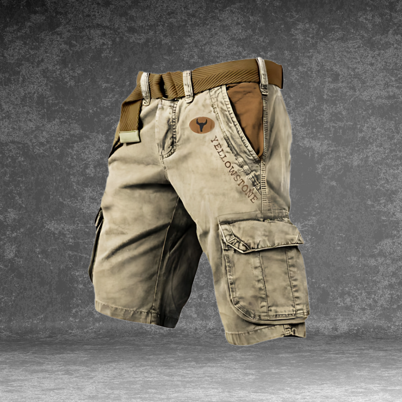 Wearclo | Men's Cargo Shorts with Multiple Pockets