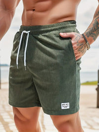 Wearclo | Corduroy Quick-Dry Swim Trunks