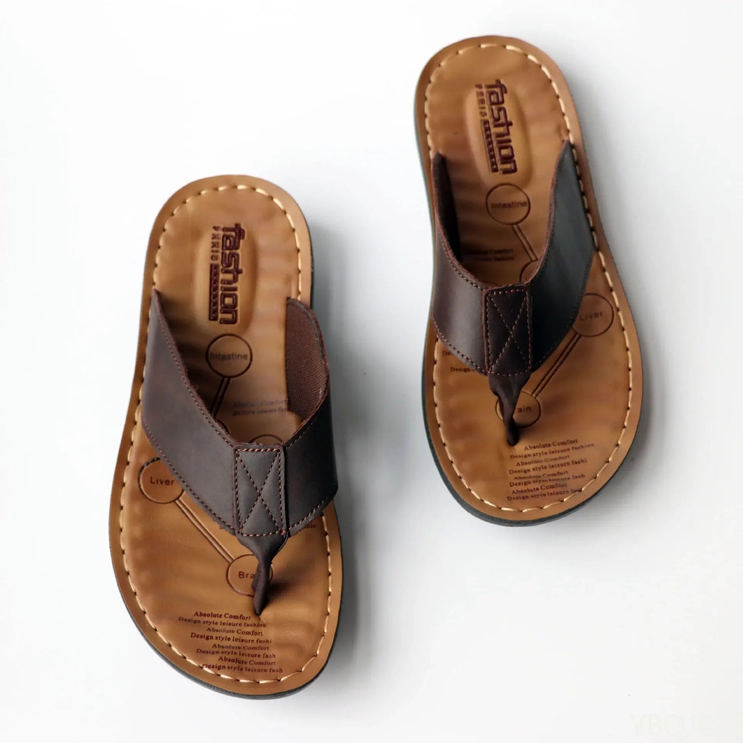 Wearclo | Men's Flip Flops Summer Thong Sandals
