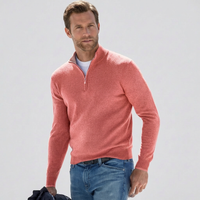 Wearclo | Breathable Quarter-Zip Knit Pullover