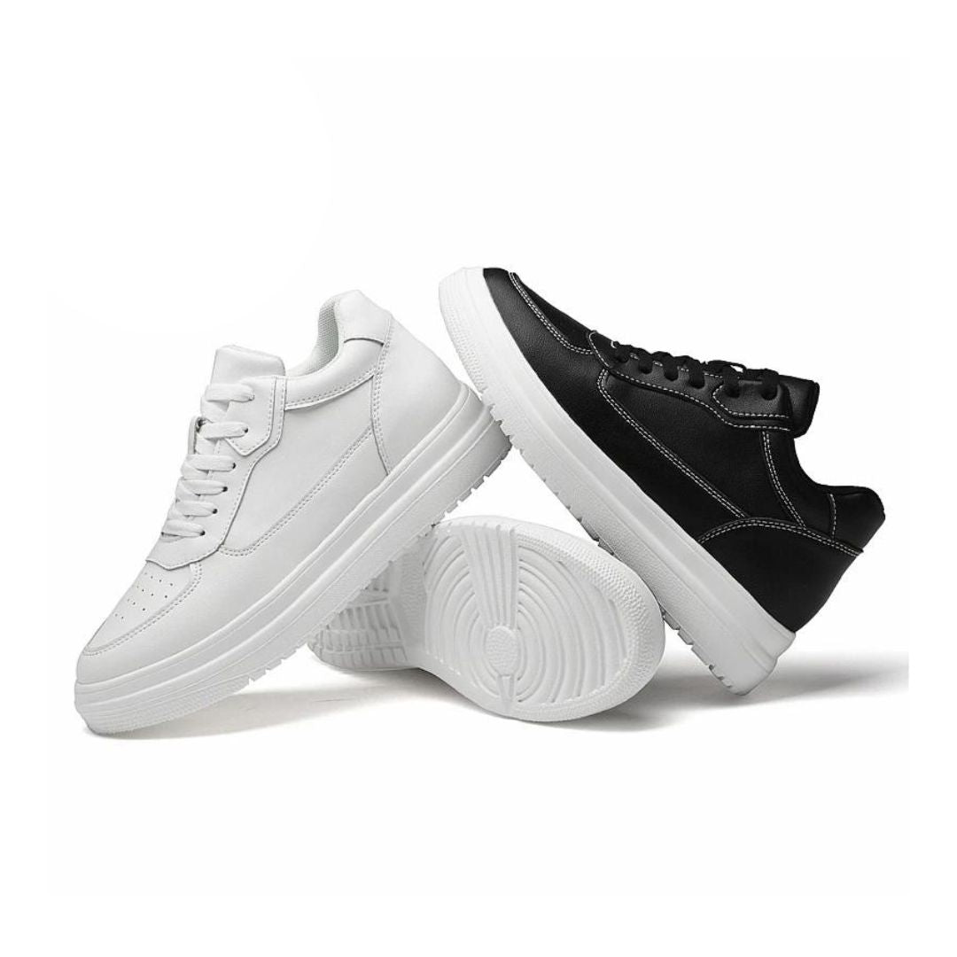 Wearclo | Men's Lift Sneakers with Hidden Height Increase