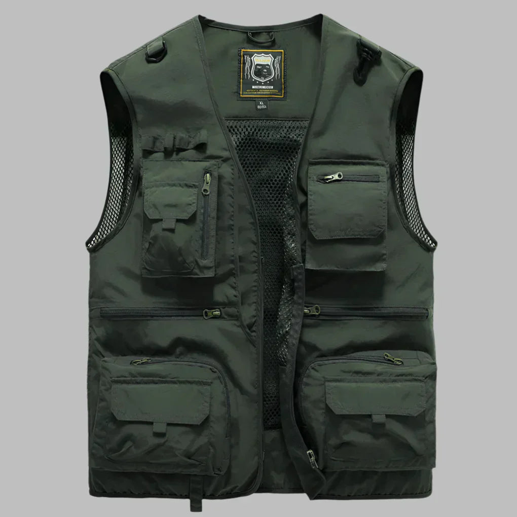 Wearclo | Men's Multi-Pocket Outdoor Vest
