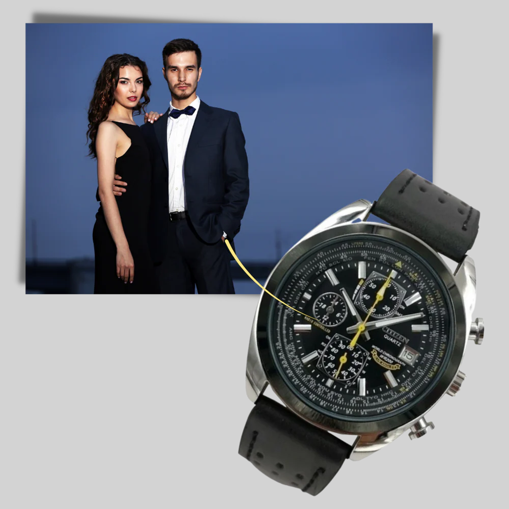 Wearclo | Men's Quartz Chronograph Watch