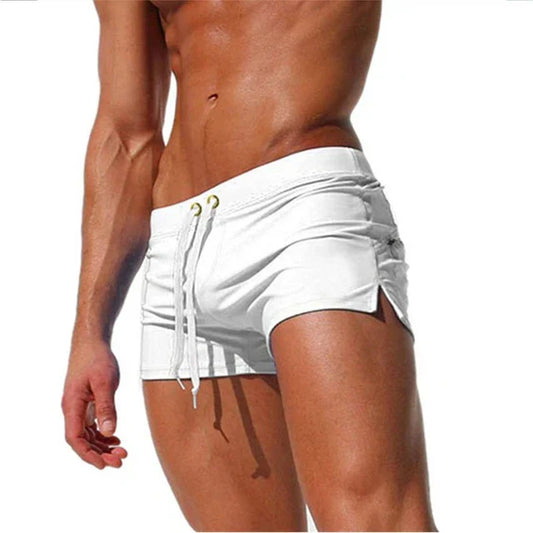 Wearclo | Men's Quick Dry Swim Shorts with Drawstring Waist