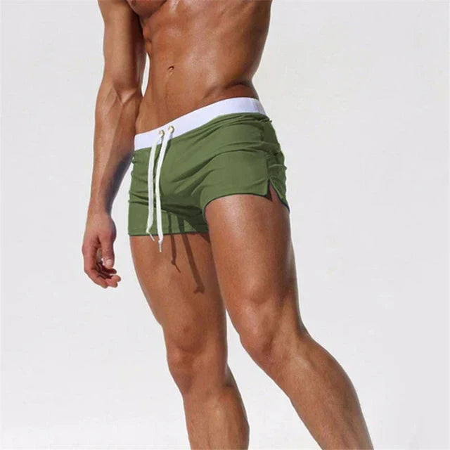 Wearclo | Men's Quick Dry Swim Shorts with Drawstring Waist