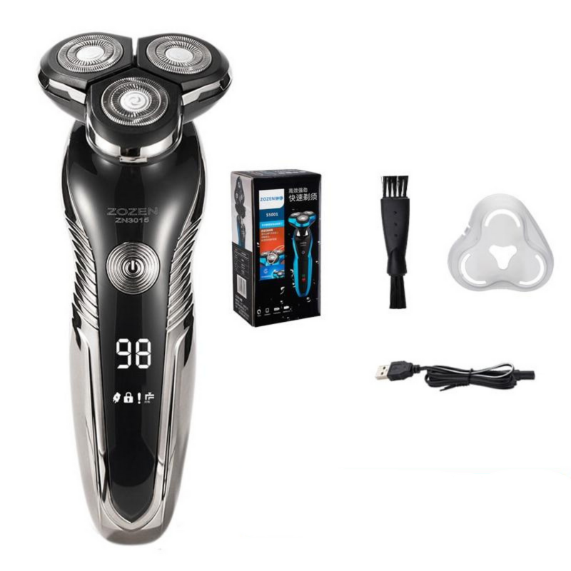 Wearclo | Men's Rechargeable Rotary Shaver - Wet/Dry Use