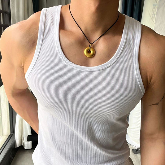 Wearclo | Men's Ribbed Tank Top
