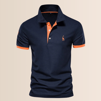 Men's Contrasting Trim Polo Shirt