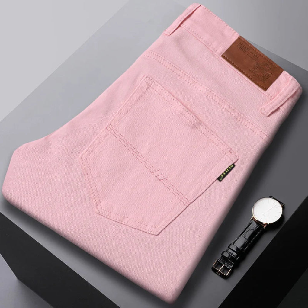 Wearclo | Men's Slim Fit Stretch Jeans