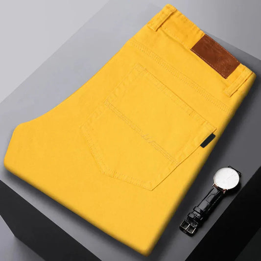 Wearclo | Men's Slim Fit Stretch Jeans