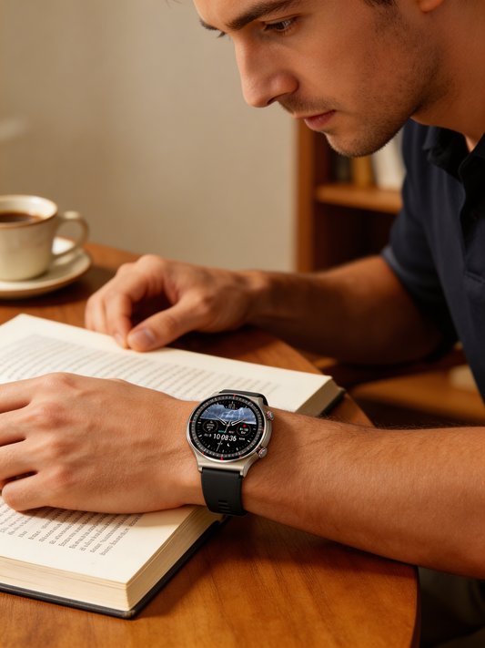 Wearclo | Men's Smartwatch with Full Touch HD Display