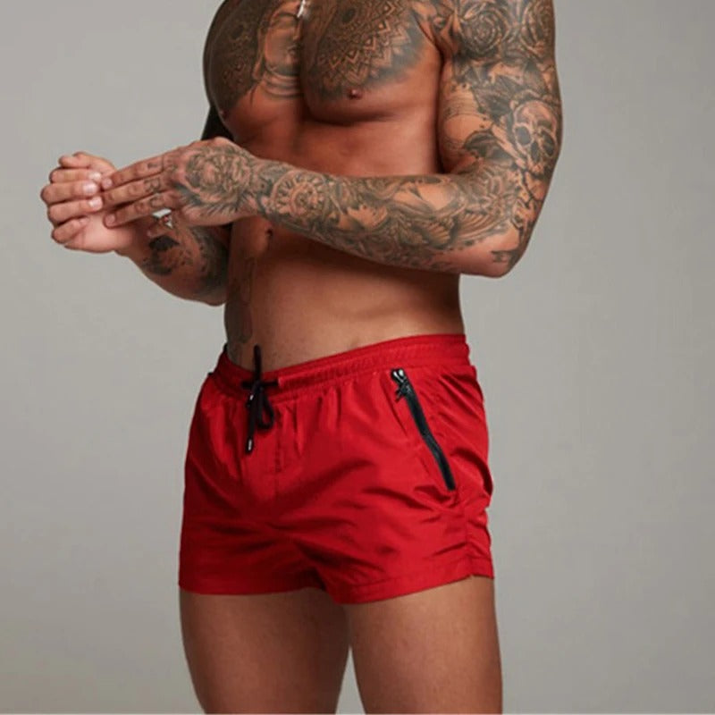 Wearclo | Men's Swim Shorts with Zip Pockets