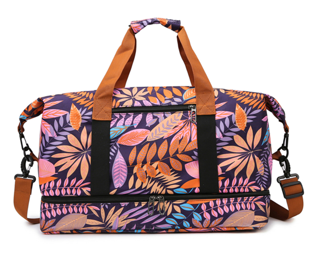 Wearclo | Men's & Women's Travel Duffel Bag with Shoe Compartment