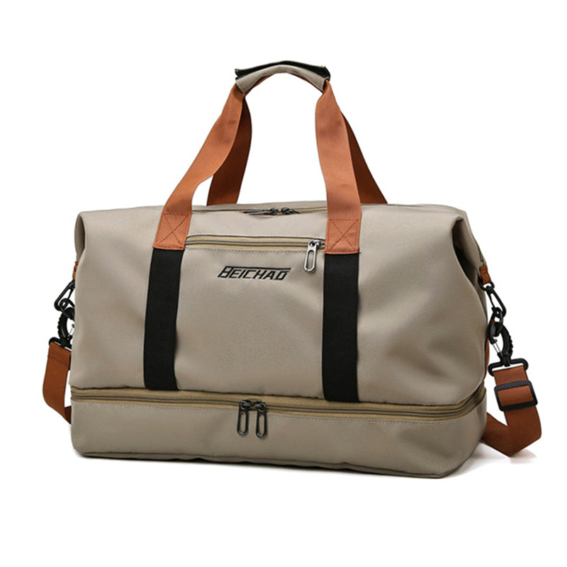 Wearclo | Men's & Women's Travel Duffel Bag with Shoe Compartment