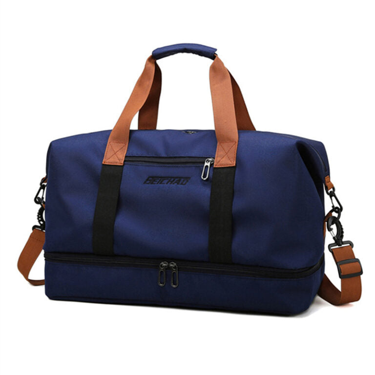 Wearclo | Men's & Women's Travel Duffel Bag with Shoe Compartment