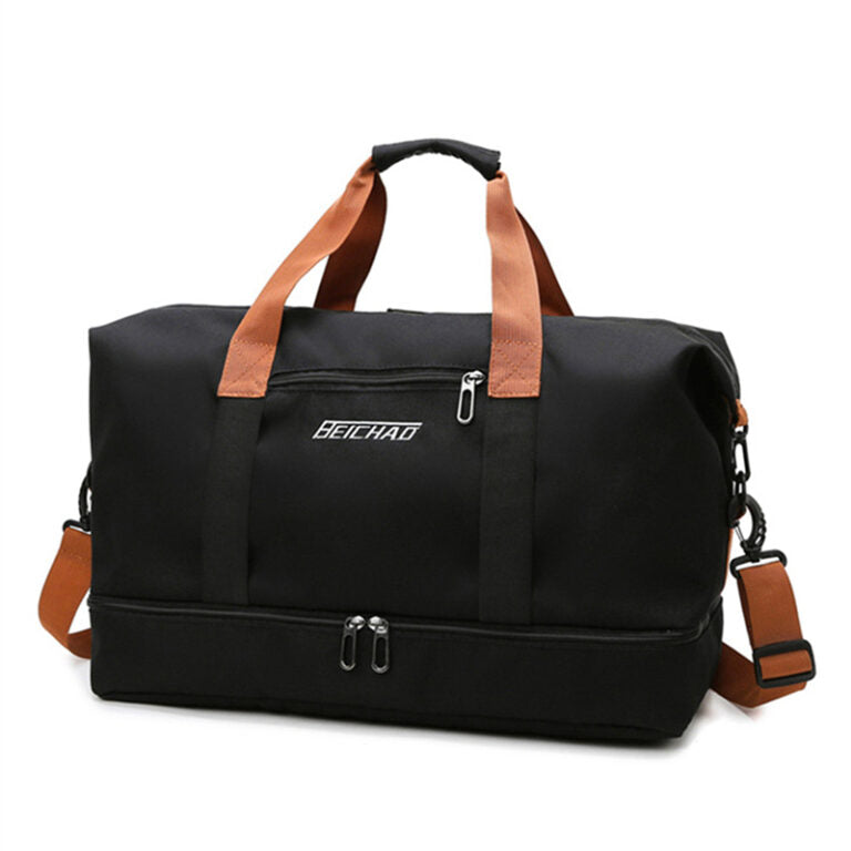Wearclo | Men's & Women's Travel Duffel Bag with Shoe Compartment