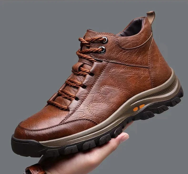Wearclo | Men's Supportive Orthopedic Lace-Up Shoes - Image 4
