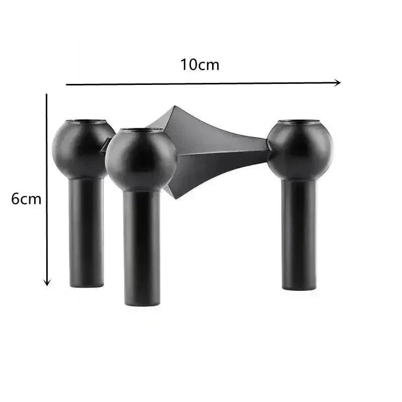 Wearclo | Metal Candle Holder – Modular Molecular Design, Table & Decor