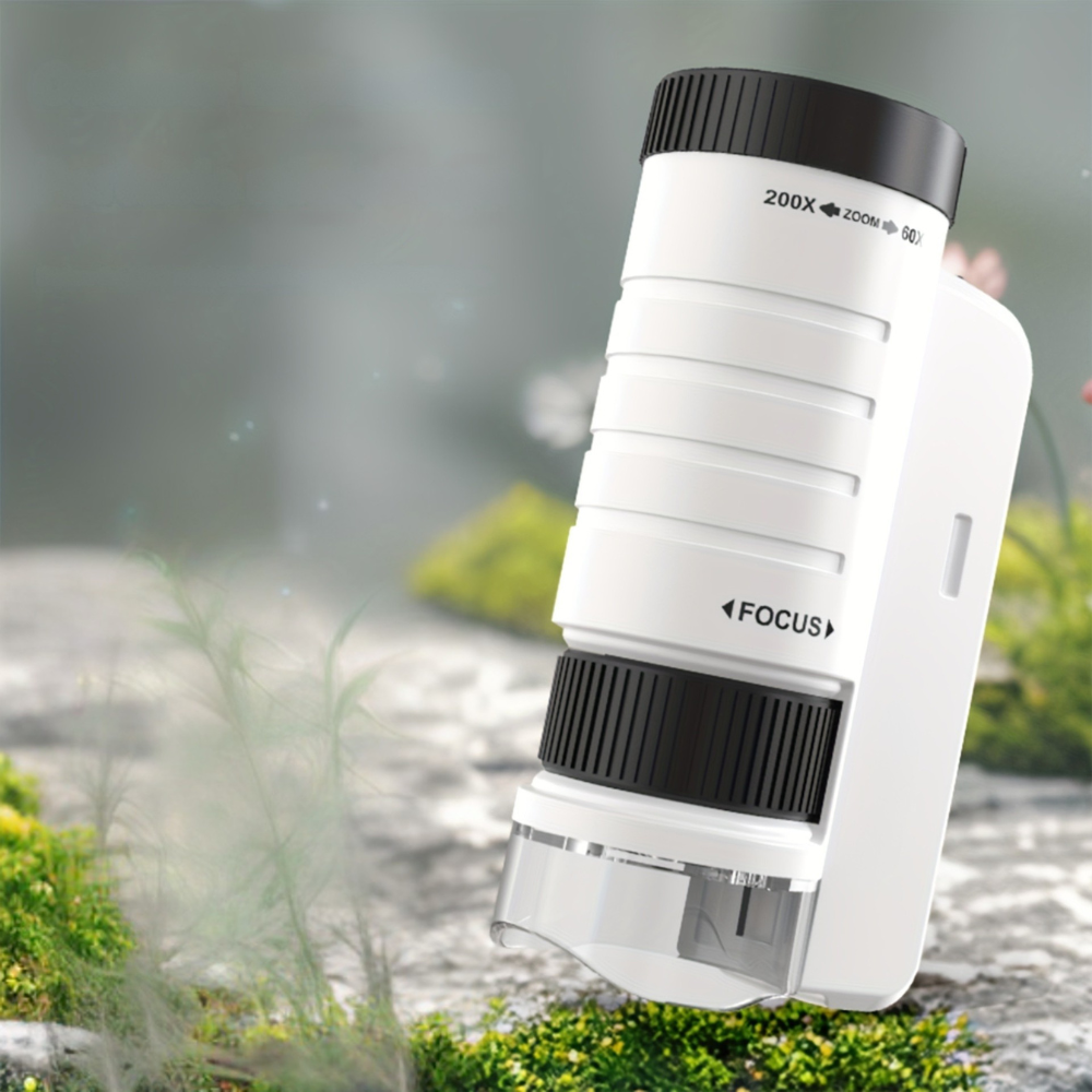 Wearclo | Mini Microscope with LED Light for Kids