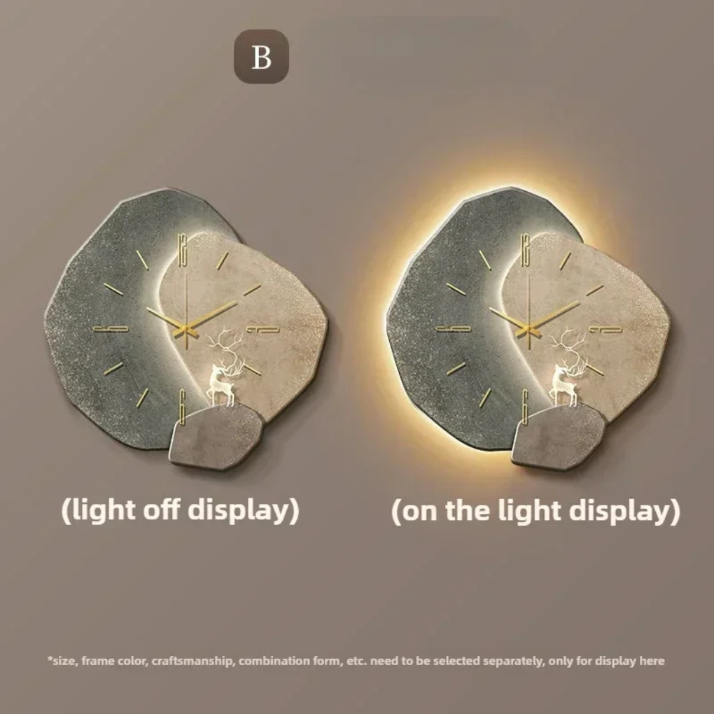 Wearclo | Modern Wall Clock with Integrated Light