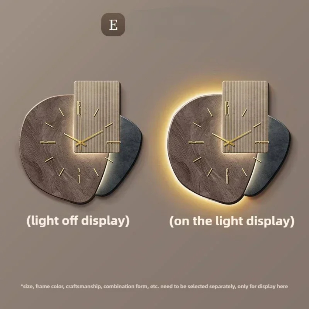 Wearclo | Modern Wall Clock with Integrated Light