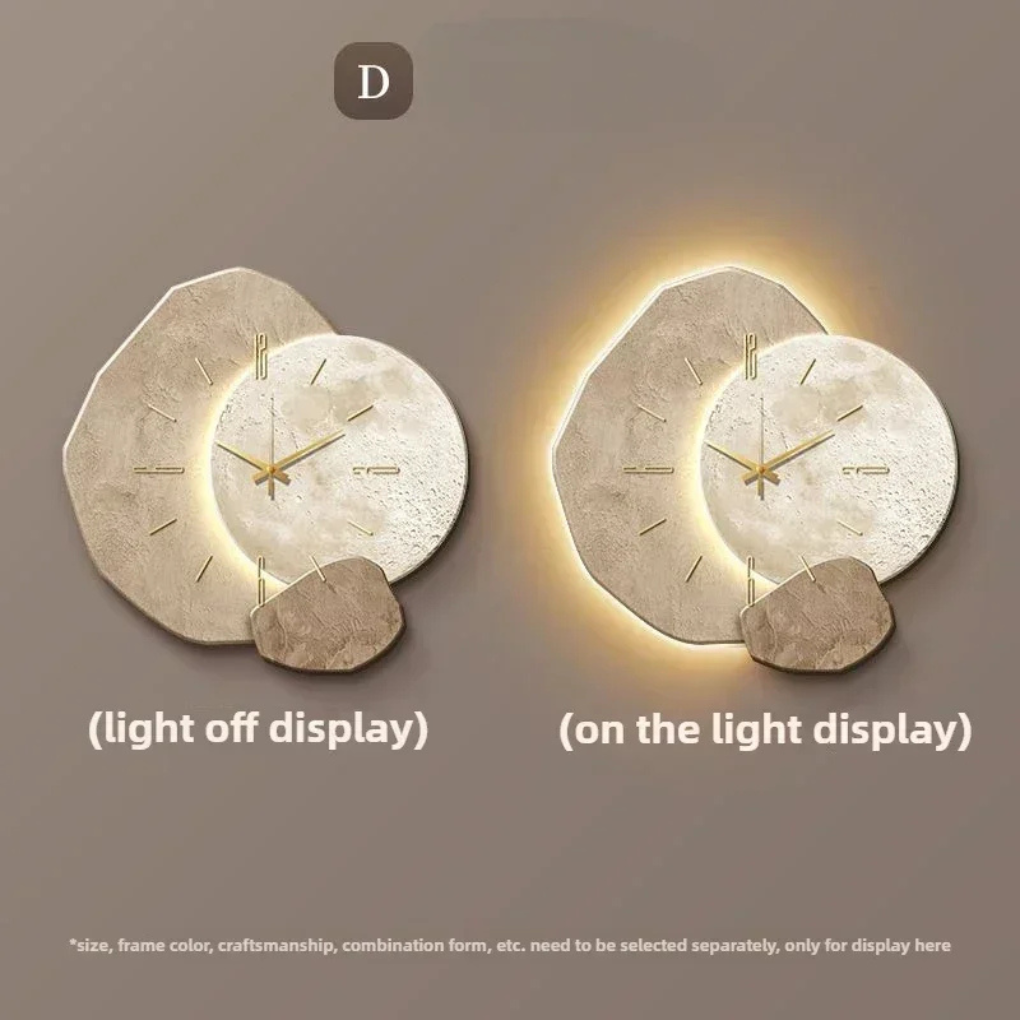 Wearclo | Modern Wall Clock with Integrated Light