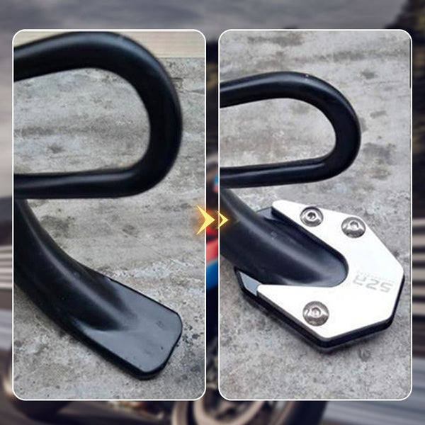 Wearclo | Motorcycle kickstand foot side stand extension pad