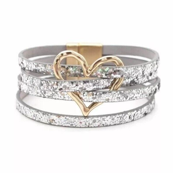 Wearclo | Multi-Layer O-Leather Wrap Bracelet