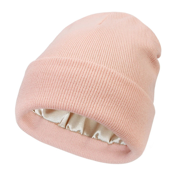 Wearclo | Noor Silk Winter Hat – Warm, Hair Protecting & Elegant