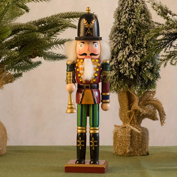 Wearclo | NussknackerJoy - Wooden Nutcracker Soldier Figure for Timeless Christmas Magic